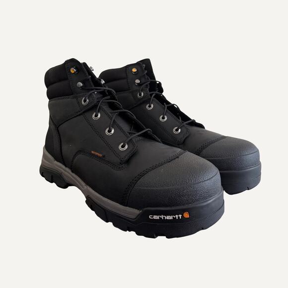 Size 12W - Carhartt Ground Force Waterproof 6-Inch Composite Toe Work Boot - Picture 1 of 7